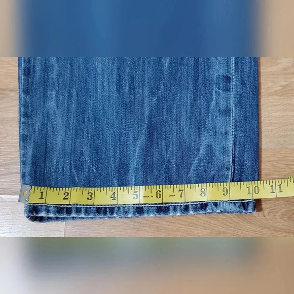 Vintage 90s Ecko Baggy Fit 1972 Jeans Mens Light Wash‎ 40 x 32 Distressed. - Picture 8 of 15